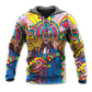 Hippie Rock Music Colorful Style - Hoodie
