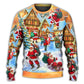 Christmas Santa In Town Xmas Is Coming – Sweater - Ugly Christmas Sweater