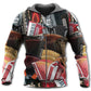 Accordion Gentleman Quote - 3D Hoodie