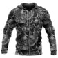 Skull Truth Of Life Quote - 3D Hoodie
