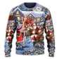 Christmas Santa Comes Tonight Style – Sweater - Ugly Christmas Sweater