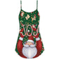 Santa Lover Holiday Joy – Women's Summer Sleeveless V-Neck Camisole Dress