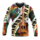 Guitar Vintage Classic Music Style - Hoodie
