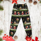Christmas Santa Claus Big Night - Pajamas Long Sleeve - Owls Matrix LTD