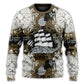 Dragon Old Ship Vintage Anchor Art – Sweater - Ugly Christmas Sweater