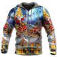 Christmas Snowman Family Love Light Art – 3D Hoodie