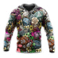 Dice Flower Hippie Art Style - 3D Hoodie