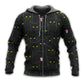 Black Cat Cute Eye Contact Style - 3D Hoodie