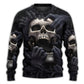 Dark Screaming Skull Fantasy Art – Sweater - Ugly Christmas Sweater