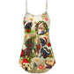 Christmas Is Better With Dog – Women's Summer Sleeveless V-Neck Camisole Dress
