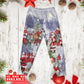 Christmas Merry Xmas Santa Claus Is Coming - Pajamas Long Sleeve - Owls Matrix LTD
