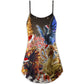 Christmas Love Dragon Bright – Women's Summer Sleeveless V-Neck Camisole Dress