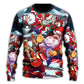 Christmas Santa With Electric Guitar – Sweater - Ugly Christmas Sweater
