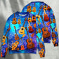 Ukulele Love Forever Music Style – Sweater - Ugly Christmas Sweater