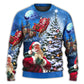 Christmas Santa Story Happy Xmas Is Coming – Sweater - Ugly Christmas Sweater