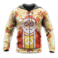 Christmas Santa Cute Hippie Groovy - Hoodie