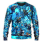 Under The Sea Diving Art Style – Sweater - Ugly Christmas Sweater