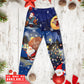 Christmas Love Santa And Gifts - Pajamas Long Sleeve - Owls Matrix LTD
