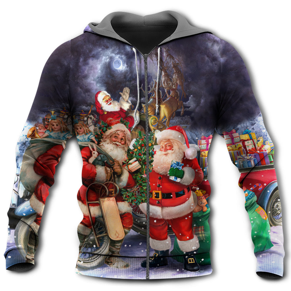 Christmas Light In The Dark Art - Hoodie