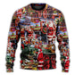 Santa Snow Village Spirit Of Giving – Sweater - Ugly Christmas Sweater