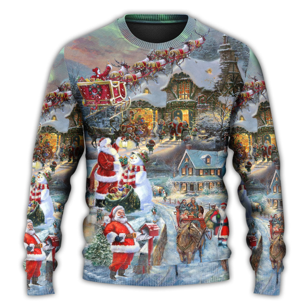 Christmas Wonderful Time Of The Year – Sweater - Ugly Christmas Sweater