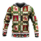 Christmas Santa And Fir Tree - Hoodie