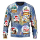 Christmas Farmer Funny Holiday Style – Sweater - Ugly Christmas Sweater