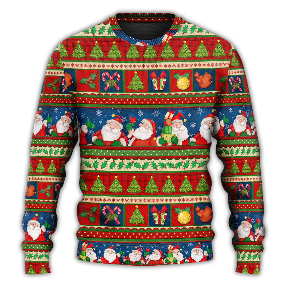 Christmas Santa Claus Happy Xmas – Sweater - Ugly Christmas Sweater