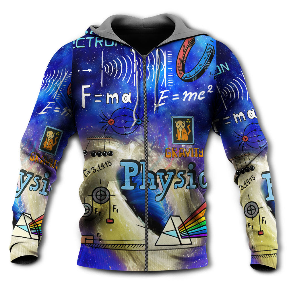 Physics Formula Science Style - 3D Hoodie