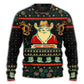 Christmas Cowboy Santa Old West – Sweater - Ugly Christmas Sweater