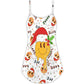 Groovy Santa Smile – Women's Summer Sleeveless V-Neck Camisole Dress