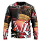 Accordion Gentleman Music Quote Style – Sweater - Ugly Christmas Sweater