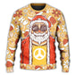 Christmas Santa Cutie Hippie Groovy Style – Sweater - Ugly Christmas Sweater