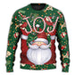 Christmas Santa Lover Joyful Style – Sweater - Ugly Christmas Sweater