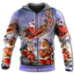 Santa Funny Art Style - 3D Hoodie