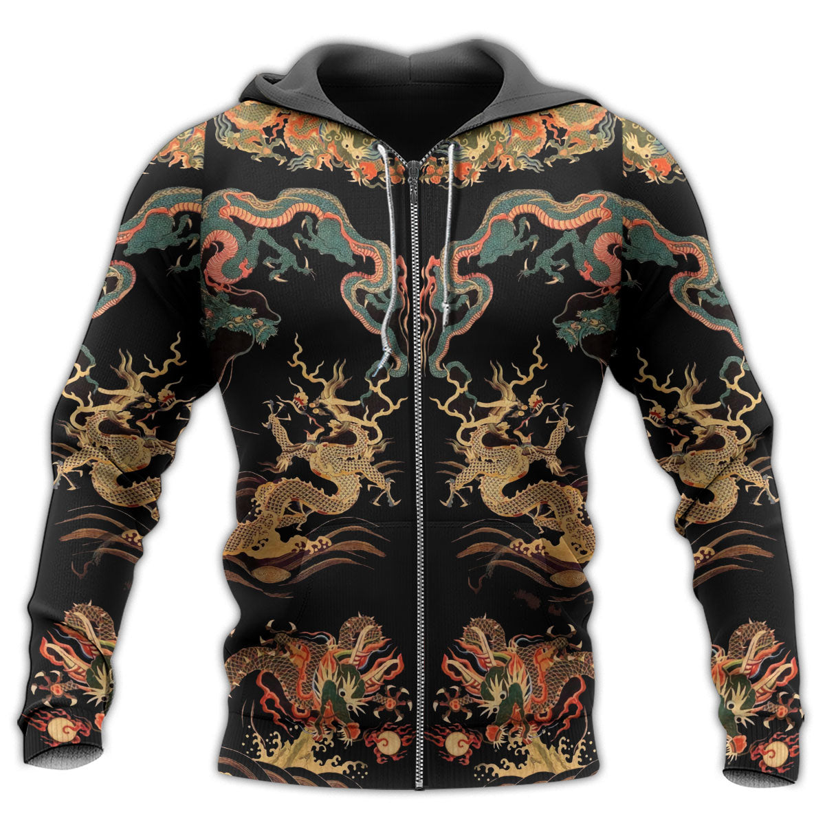 Chinese Royal Dragon - 3D Hoodie