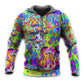 Hippie Mushroom Stay Trippy Style - 3D Hoodie
