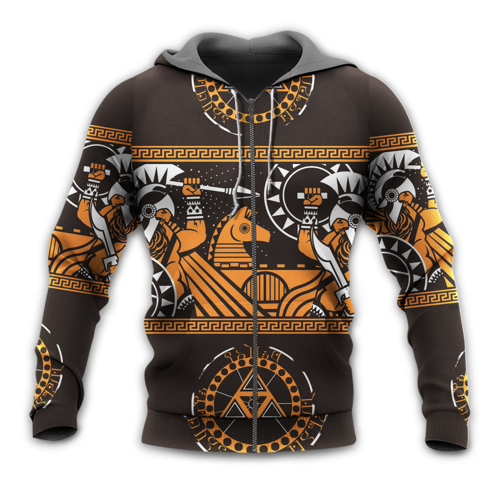 Spartan Warrior Strong Spirit Style - 3D Hoodie