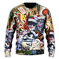 Christmas Cat Love Xmas Art Style – Sweater - Ugly Christmas Sweater