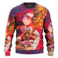 Christmas Santa Story Light Art Style – Sweater - Ugly Christmas Sweater