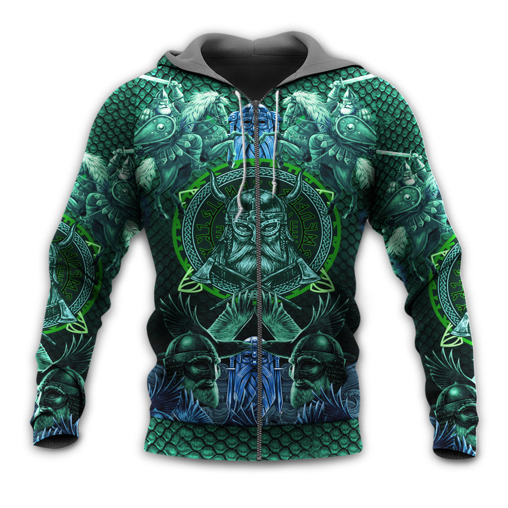 Viking Valhalla Farewell Style - 3D Hoodie