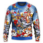 Christmas Funny Santa Holiday Cheer – Sweater - Ugly Christmas Sweater