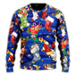 Christmas Socks Tree Seasons Of Joy – Sweater - Ugly Christmas Sweater