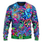 Hippie Octopus Colorful Tie Dye Style – Sweater - Ugly Christmas Sweater