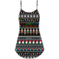 Cozy Little Christmas – Women's Summer Sleeveless V-Neck Camisole Dress