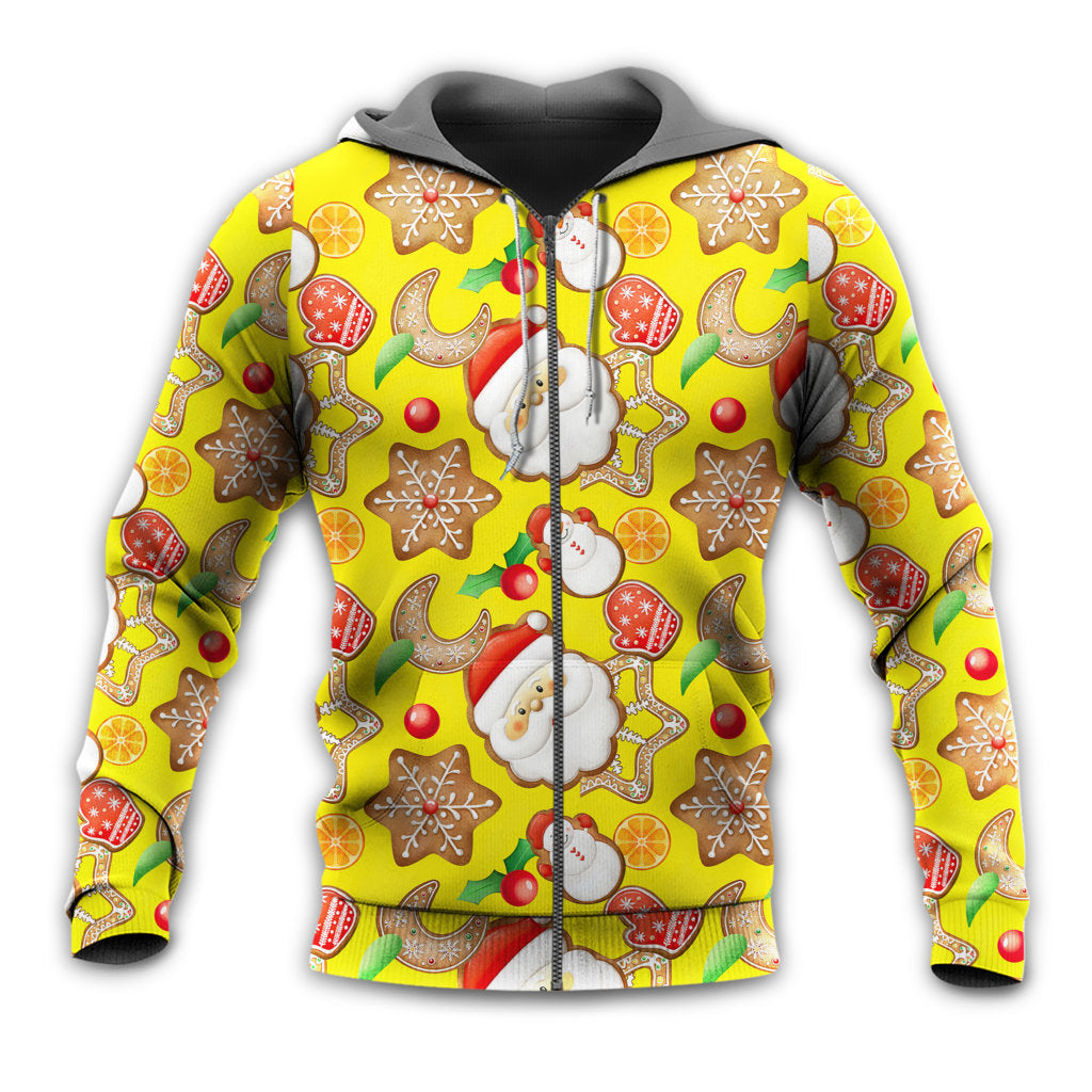 Christmas Santa Snowman Gingerbread Sweet Style - Hoodie