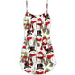 Snowman Family Christmas Joy – Women's Summer Sleeveless V-Neck Camisole Dress