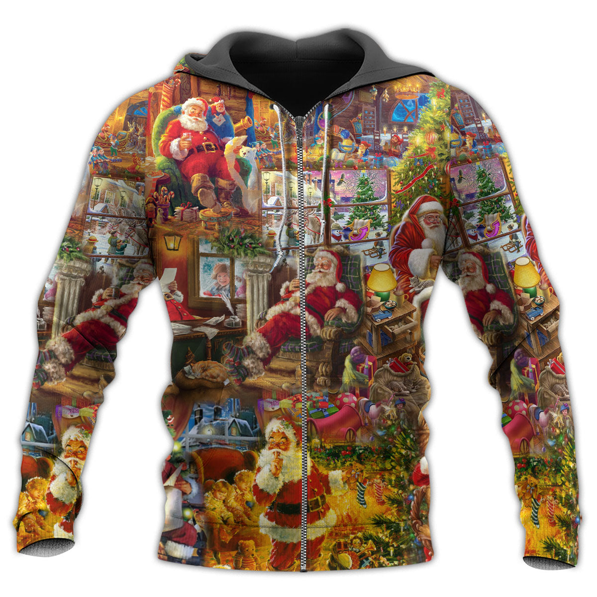 Holiday Season Of Joy Quote Art – 3D Hoodie
