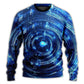 Music Neon Circle With Music Notes – Sweater - Ugly Christmas Sweater