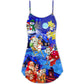 Koala Merry Christmas Cute – Women's Summer Sleeveless V-Neck Camisole Dress